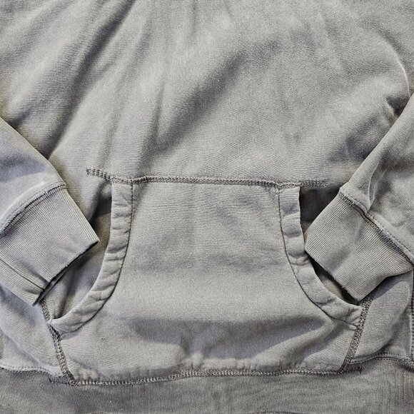 Vintage American Eagle Outfitters Pullover Logo Hoodie Gray Embroidered Mens XL - Picture 4 of 12